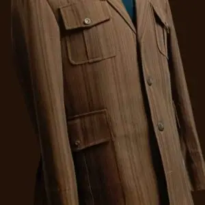 Veste saharienne marron